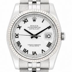 Rolex Datejust 36MM 116234 White Dial Watch